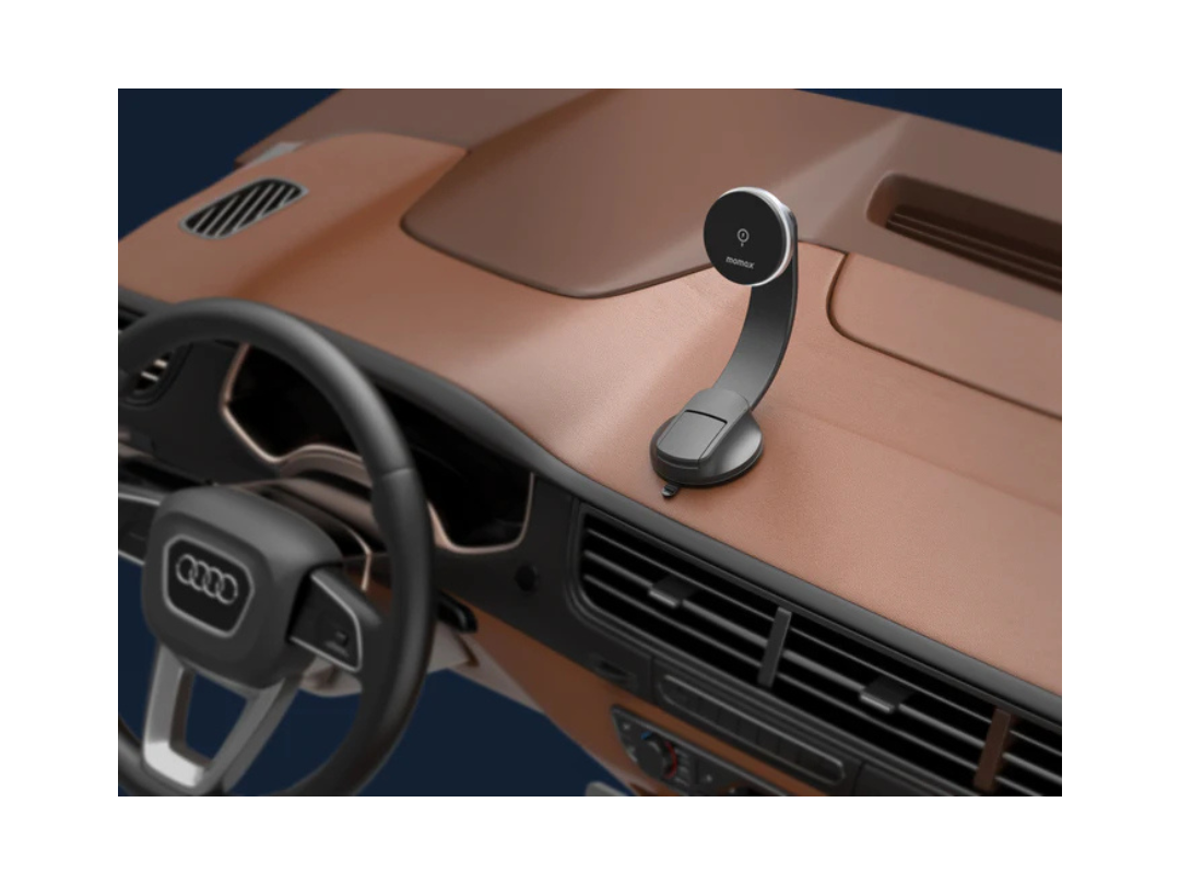 Buy Momax Q.Mag Mount5 Magnetic Wireless Charging Car Mount 15W in Qatar Buy Momax Q.Mag Mount5 Magnetic Wireless Charging Car Mount 15W in Qatar
